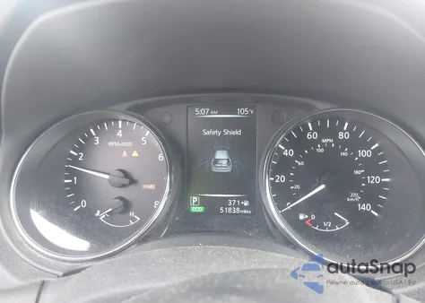 2017 Nissan Rogue Sv из США, поврежденный, VIN 5N1AT2MT7HC875254